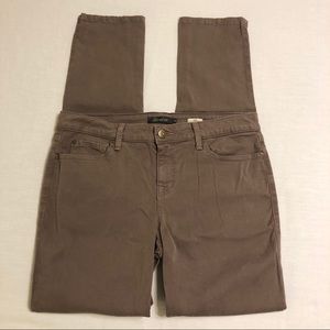 Level 99 Brown Lily Skinny Straight Jeans - 32